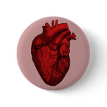 Anatomical Human Heart Pins