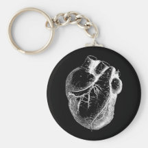 Anatomically Correct Heart Keychains