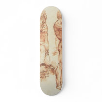 Anatomy of a Male Nude Skateboard