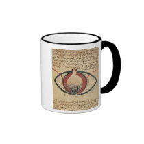 Anatomy of the Eye, from a book on eye diseases mugs