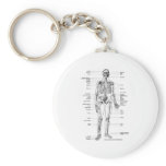 ANATOMY SKELETON T-SHIRTS AND GIFTS KEYCHAIN