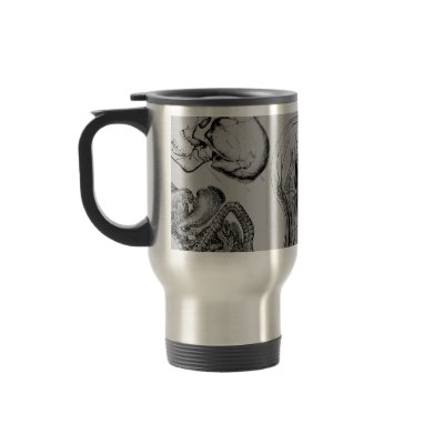 Anatomy Travel Mug by Deznr07
