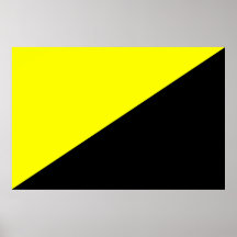 Ancap, Colombia Political flag Poster