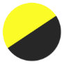 Ancap, Colombia Political flag Round Sticker