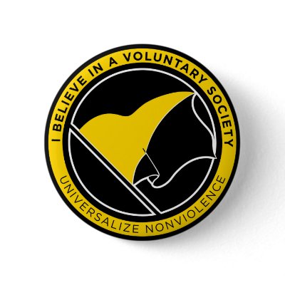 AnCap Flag Buttons by Libertymaniacs