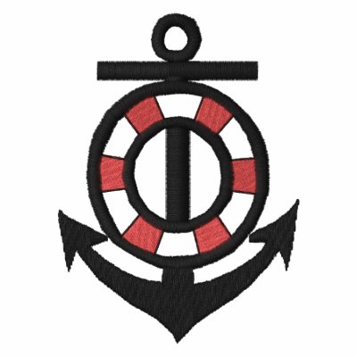 Anchor and Life Preserver by ZazzleEmbroidery
