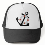 anchor and lifesaver trucker hat