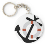 anchor and lifesaver key chains