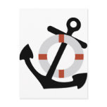 anchor and lifesaver postcards