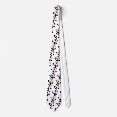 anchor and lifesaver custom tie by Tomaniac