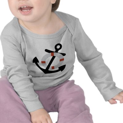 anchor and lifesaver t shirts by Tomaniac