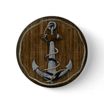 Anchor Pinback Button