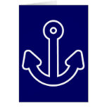 Anchor Greeting Card
