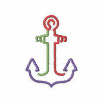 Anchor Embroidered Shirt