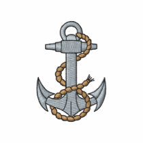 Anchor Embroidered Polo Shirt