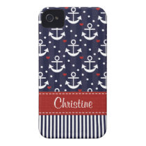 Anchor iPhone 4  4s Case Mate Cover Nautical