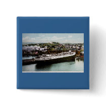 Anchor Line Dock, Marquette, Michigan 1908 Pin