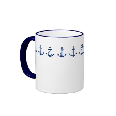 Anchor Coffee Mugs by trendyteeshirts