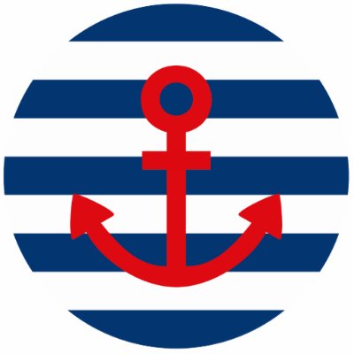 Anchor Acrylic Cut Outs by Ladiebug
