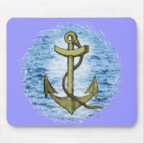 Anchor plain mousepad