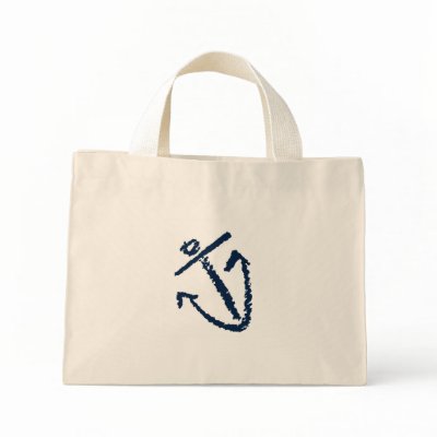 anchor purse tote bag by erong22
