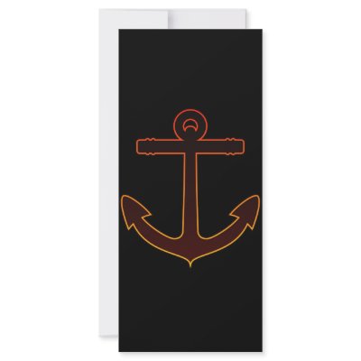 Anchor Customized Rack Card by auraclover