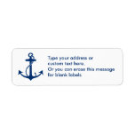 Anchor Return Address Labels