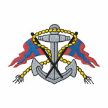 Anchor, Rope, Flags embroidered shirts