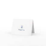 Anchor Thank You Card