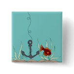 Anchor with fish button