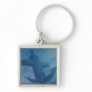 Anchored Cross Keychain