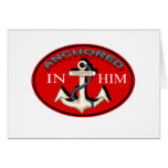 Anchored in Him Card