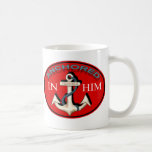 Anchored in Him Mug