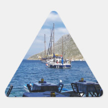 Anchored Outside The Taverna Sticker