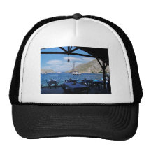 Anchored Outside The Taverna Trucker Hat