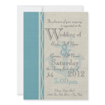 Anchored with Love Ocean Side Wedding Personalized Announcements