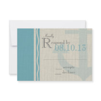 Anchored with Love Response Card Invite