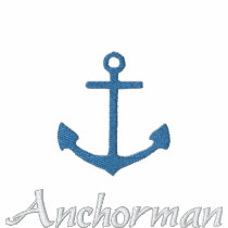 Anchorman Embroidered Polo