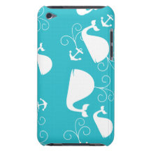 Anchors-a-Whale Barely There iPod Case