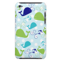 Anchors-a-Whale Barely There iPod Case