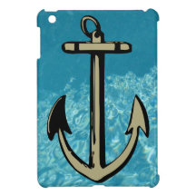 Anchor's Away Water Effect iPad Mini Case