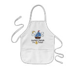 Anchors Aweigh 6th Birthday Kids Apron