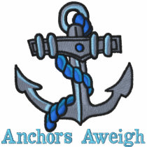 Anchors Aweigh Embroidered T shirts Polo