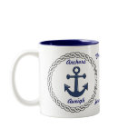 Anchors Aweigh Personalized Mug