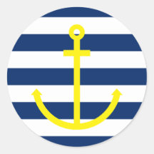 Anchors Aweigh Sticker