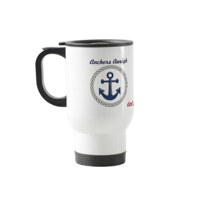 Anchors Personalized Group Cruise Mug by CruiseReady
