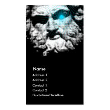 Ancient Abstract Profile Card Business Card Template