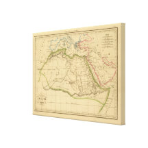 Ancient Africa Stretched Canvas Prints