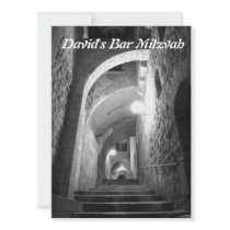 Ancient Alley in Jewish Quarter, Jerusalem Personalized Invite