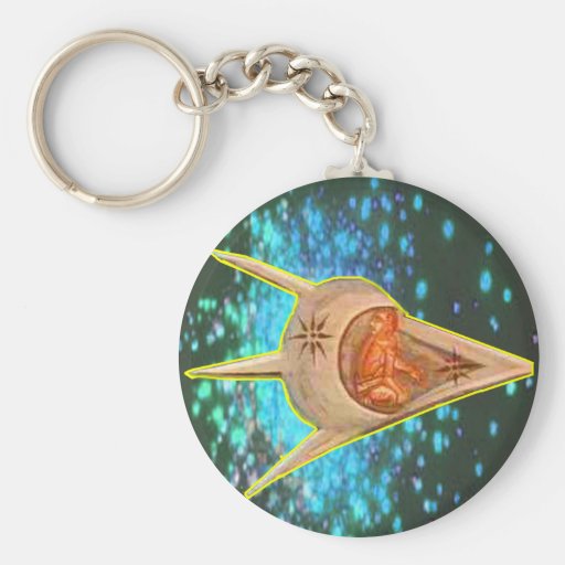 Ancient Astronauts Key Chain